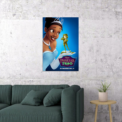 Princess And Frog Animated Movie Picture Poster Wall Art Print Home Wall Decor