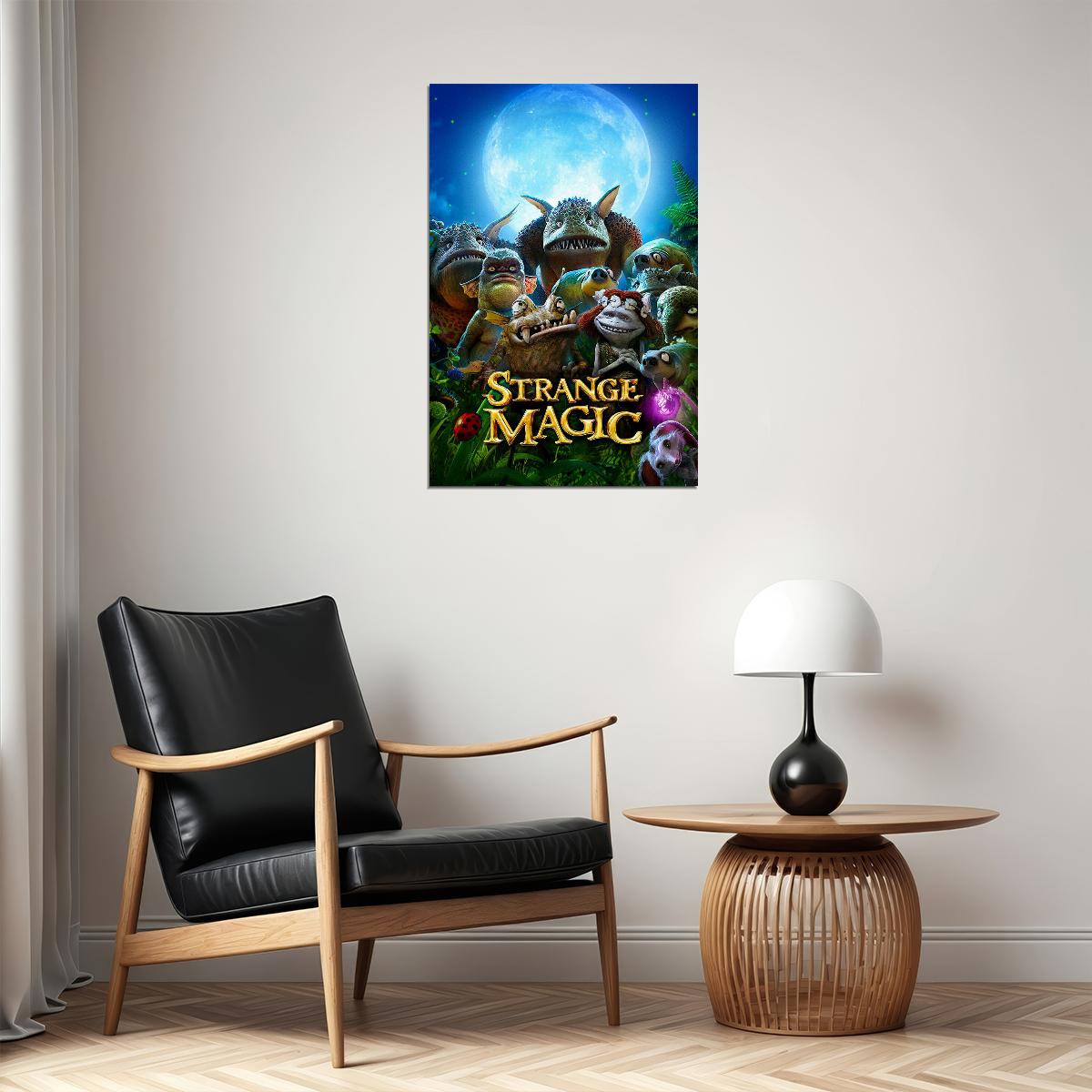 Strange Magic George Lucas To Be Loved Movie Poster Wall Art Print Home Wall Decor