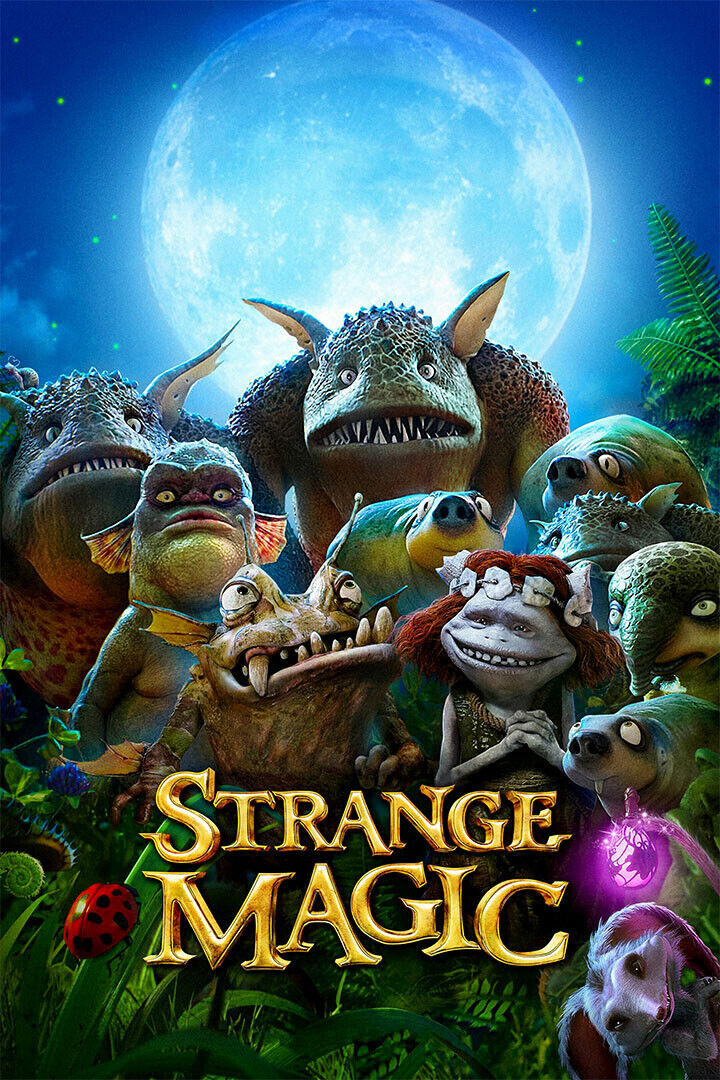 Strange Magic George Lucas To Be Loved Movie Poster Wall Art Print Home Wall Decor