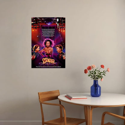Weird Science Lebrock Hall Smith Movie Poster Wall Art Print Home Wall Decor