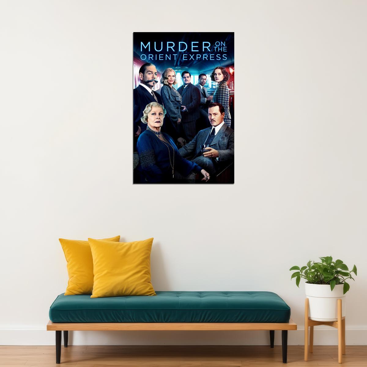 Murder On The Orient Express Movie Picture Poster Wall Art Print Home Wall Decor
