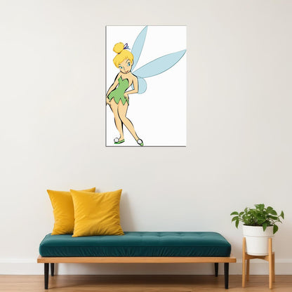 Pan Wendy Tinker Bell Captain Hook Classic Movie Poster Wall Art Print Home Wall Decor