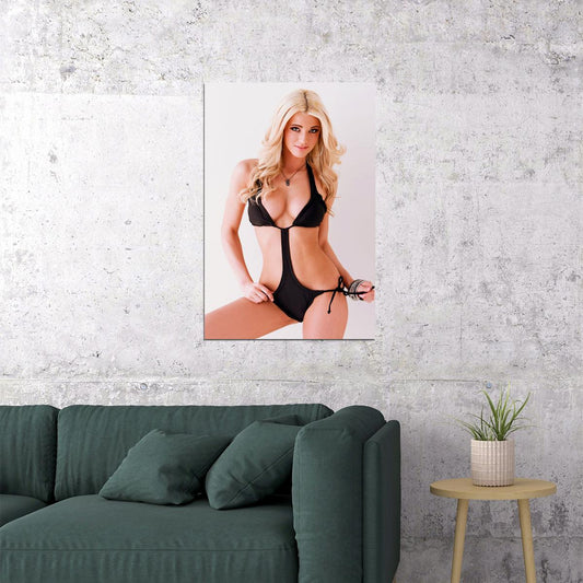 Olivia Paige Sexy Model Magazine Playmate Poster Wall Art Print Home Wall Decor