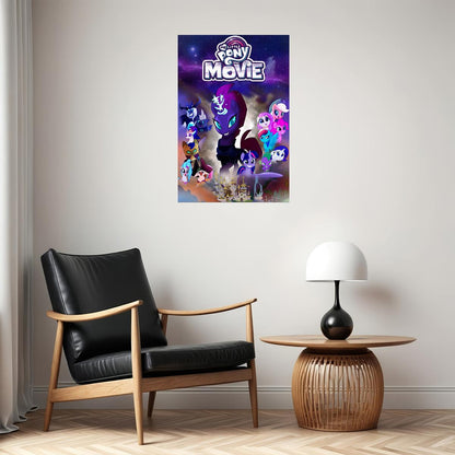Children Animated Movie My Little Pony Poster Wall Art Print Home Wall Decor