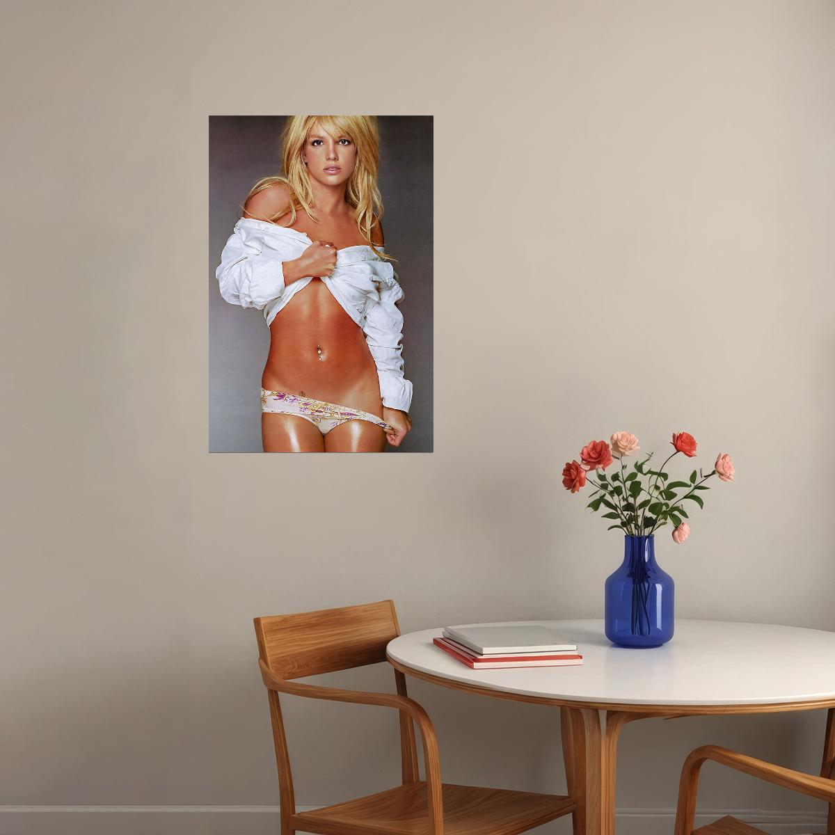 Britney Spears Sexy Celebrity Model Music Singer Poster Wall Art Print Home Wall Decor
