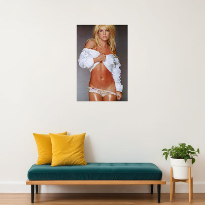 Britney Spears Sexy Celebrity Model Music Singer Poster Wall Art Print Home Wall Decor