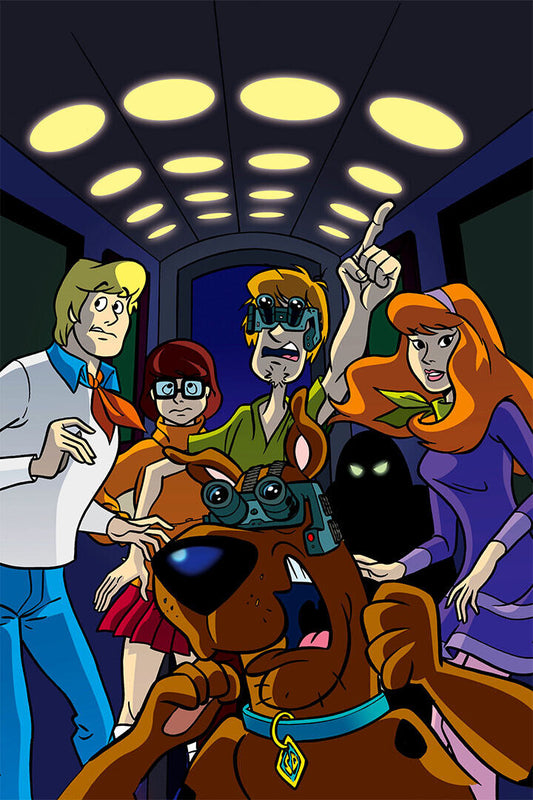 Scooby Doo Mystery Incorporate Shaggy Fred Cartoon Poster Wall Art Print Home Wall Decor