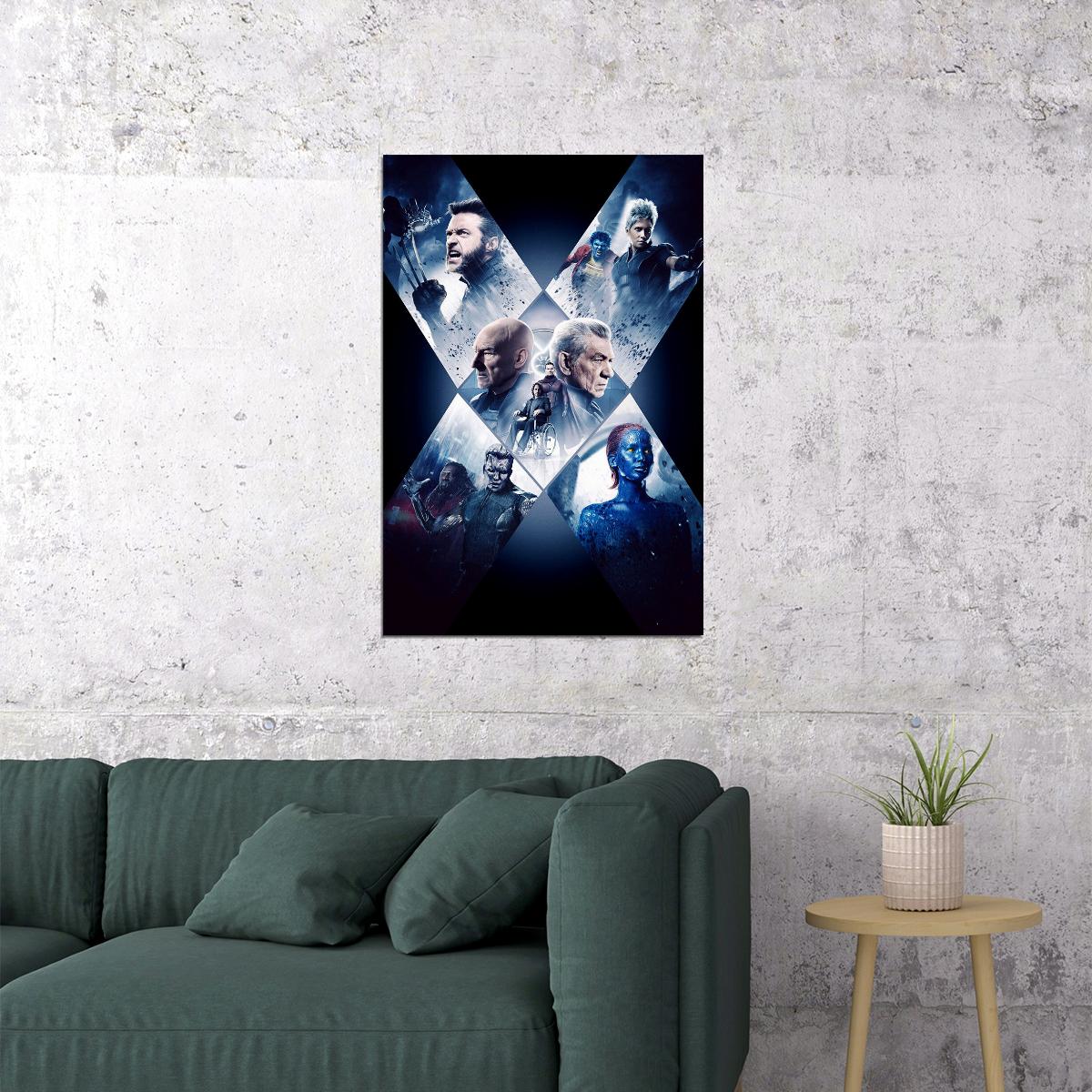 Days Of Future Past X-men 2014 Movie Poster Wall Art Print Home Wall Decor