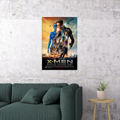 X-men Days Of Future Past Movie Poster Wall Art Print Home Wall Decor