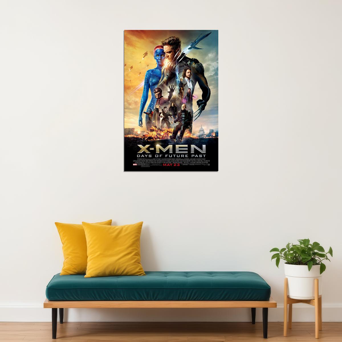 X-men Days Of Future Past Movie Poster Wall Art Print Home Wall Decor