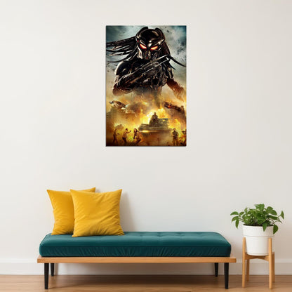 Predator 2018 Movie Scary Creature Poster Wall Art Print Home Wall Decor