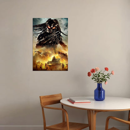 Predator 2018 Movie Scary Creature Poster Wall Art Print Home Wall Decor