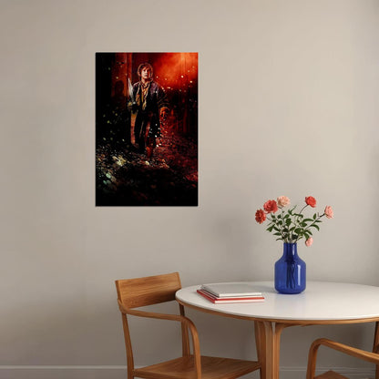 The Hobbit The Desolation Of Smaug Gandalf Bilbo Movie Poster Wall Art Print Home Wall Decor