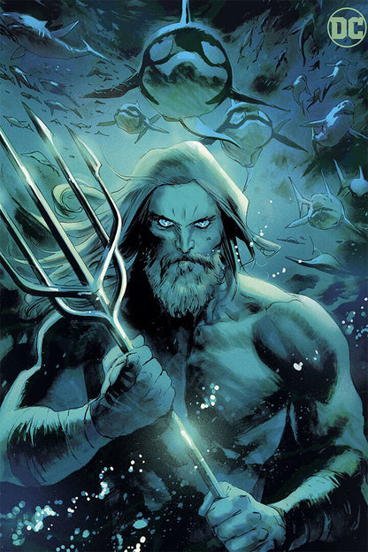 Jason Momoa Fish Aquatic Movie Aquaman Poster Wall Art Print Home Wall Decor