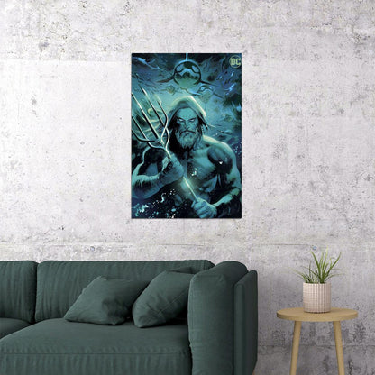 Jason Momoa Fish Aquatic Movie Aquaman Poster Wall Art Print Home Wall Decor