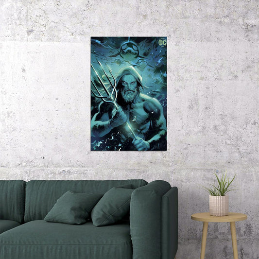Jason Momoa Fish Aquatic Movie Aquaman Poster Wall Art Print Home Wall Decor