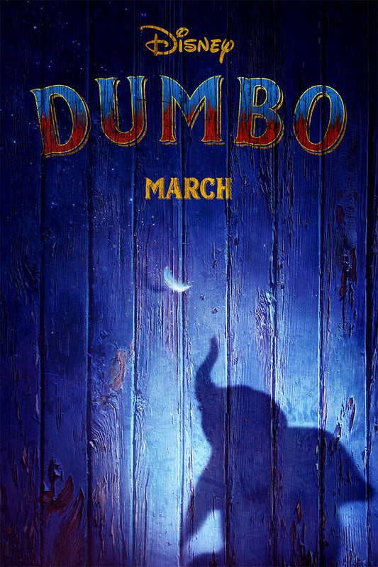 Dumbo Flying Baby Elephant Circus 2019 Movie Poster Wall Art Print Home Wall Decor