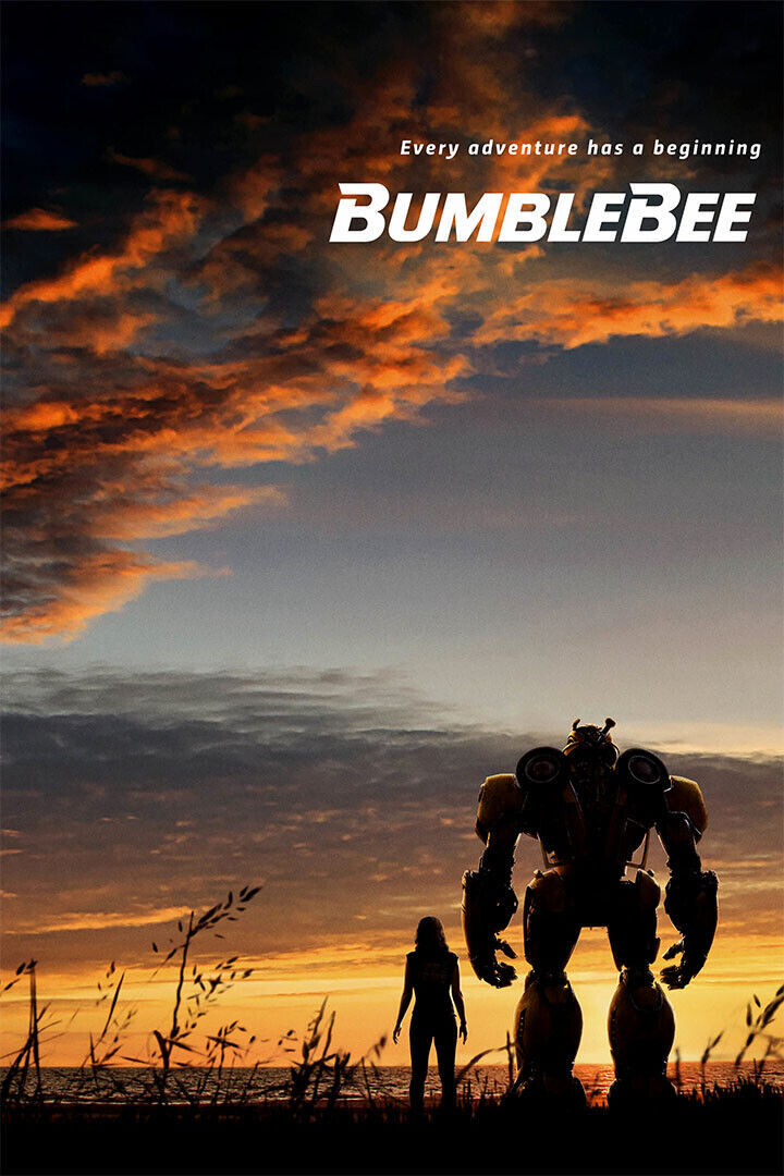 Bumblebee 2018 Hailee Steinfeld John Cena Jorge Movie Poster Wall Art Print Home Wall Decor