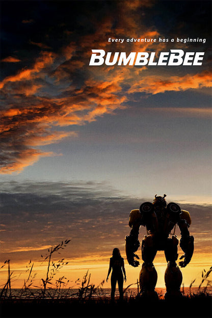 Bumblebee 2018 Hailee Steinfeld John Cena Jorge Movie Poster Wall Art Print Home Wall Decor