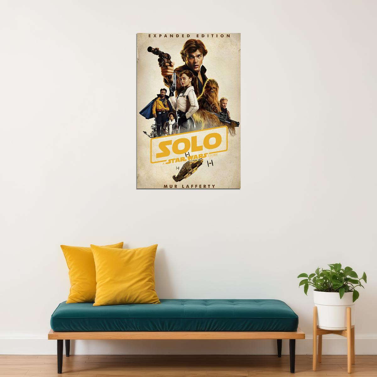 Solo Star Wars Story Han Solo Chewbacca 2018 Movie Poster Wall Art Print Home Wall Decor