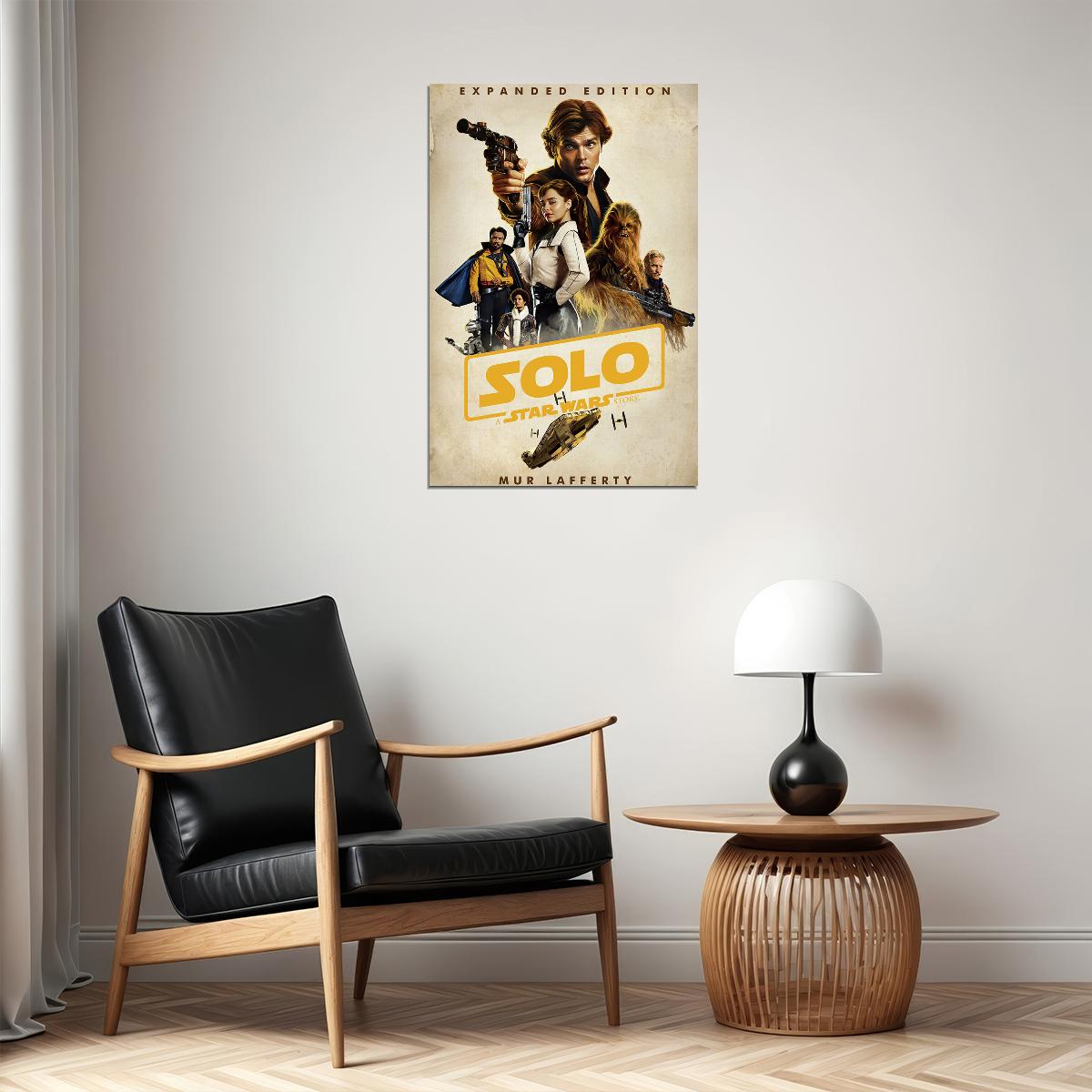 Solo Star Wars Story Han Solo Chewbacca 2018 Movie Poster Wall Art Print Home Wall Decor
