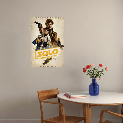 Solo Star Wars Story Han Solo Chewbacca 2018 Movie Poster Wall Art Print Home Wall Decor