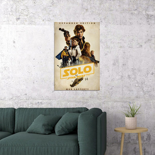 Solo Star Wars Story Han Solo Chewbacca 2018 Movie Poster Wall Art Print Home Wall Decor