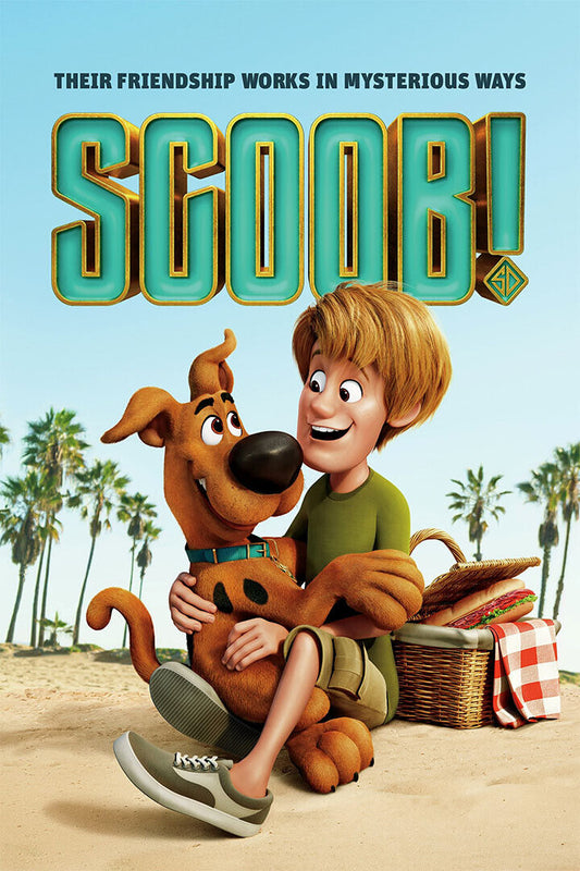 Scooby-doo Epic Tail Begins Mystery Cartoon Movie Poster Wall Art Print Home Wall Decor