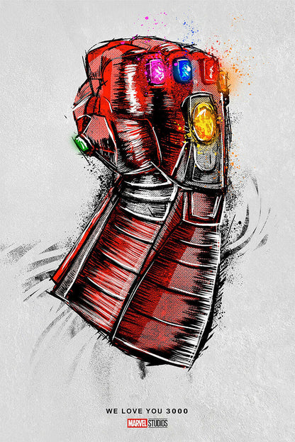 Endgame Movie Hulk Thor Iron Man Avengers Movie Poster Wall Art Print Home Wall Decor