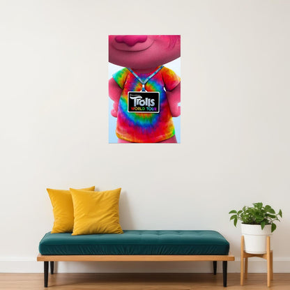 Trolls World Tour 2020 Animation Pop Rock Music Movie Poster Wall Art Print Home Wall Decor