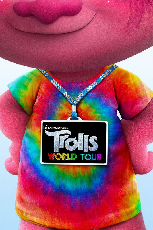 Trolls World Tour 2020 Animation Pop Rock Music Movie Poster Wall Art Print Home Wall Decor