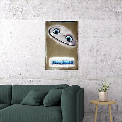 Abominable Everest Yeti Yi Movie Poster Wall Art Print Home Wall Decor