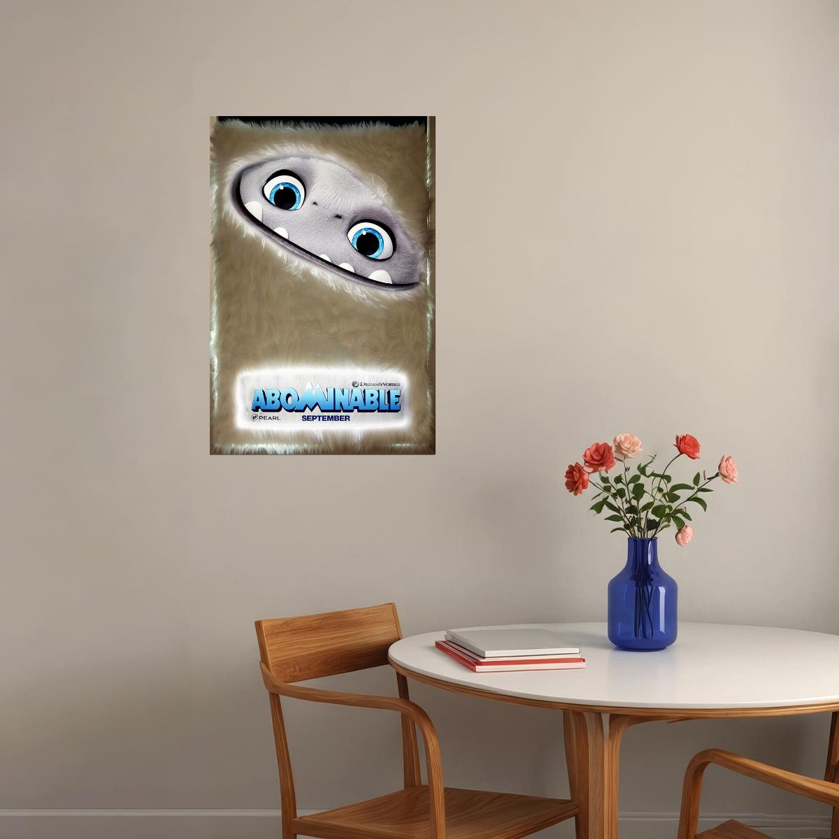 Abominable Everest Yeti Yi Movie Poster Wall Art Print Home Wall Decor