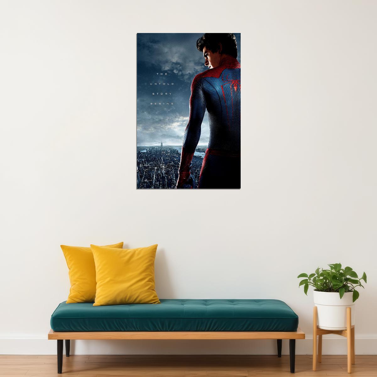 Comic Book Movie 2012 Spiderman Poster Wall Art Print Home Wall Decor