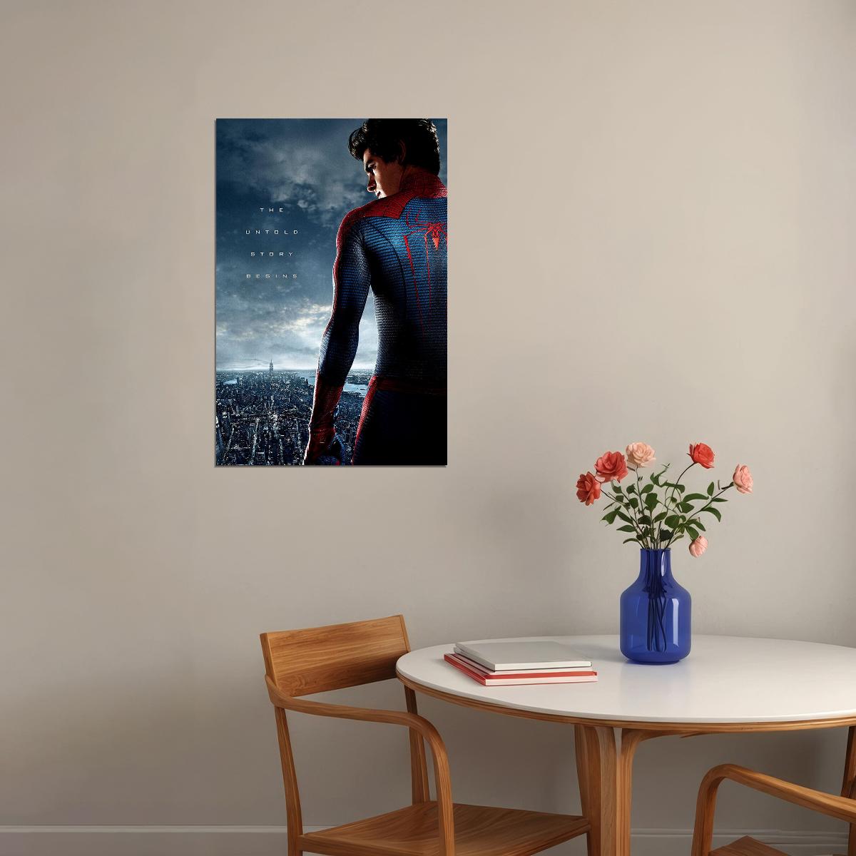 Comic Book Movie 2012 Spiderman Poster Wall Art Print Home Wall Decor