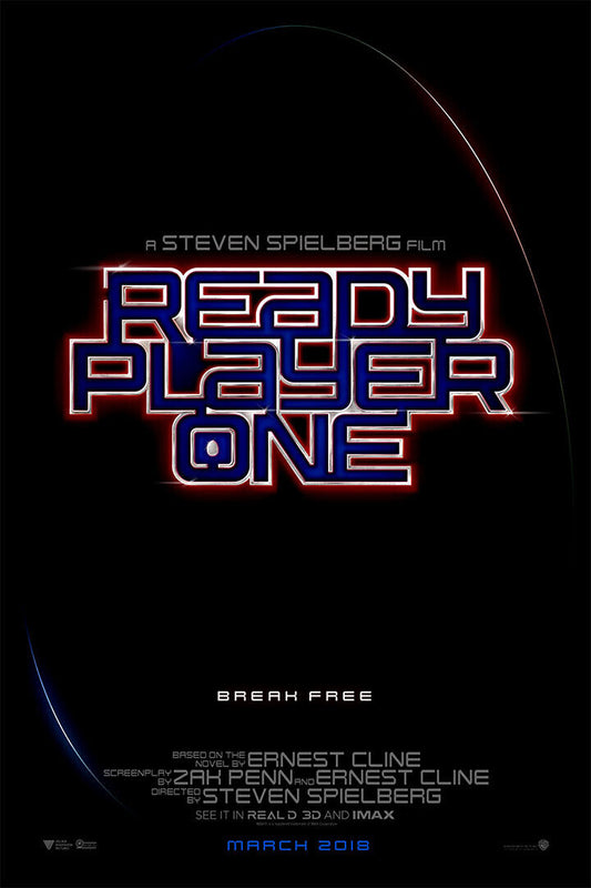 Ready Player One Spielberg Fantasy Movie Poster Wall Art Print Home Wall Decor