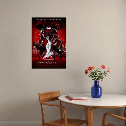 Ghost In The Shell Cyborg Anime Movie Poster Wall Art Print Home Wall Decor
