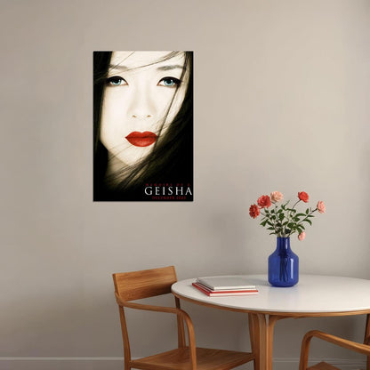 Memoirs Of A Geisha Ziyi Zhang Ken Watanabe Drama Movie Poster Wall Art Print Home Wall Decor