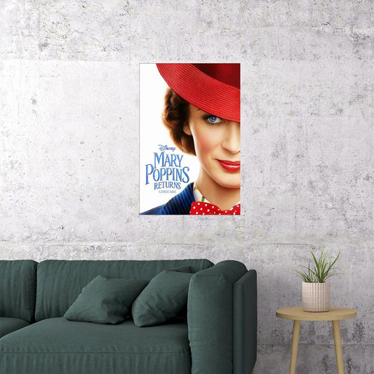 Mary Poppins Musical Movie Andrews Dyke Johns Poster Wall Art Print Home Wall Decor
