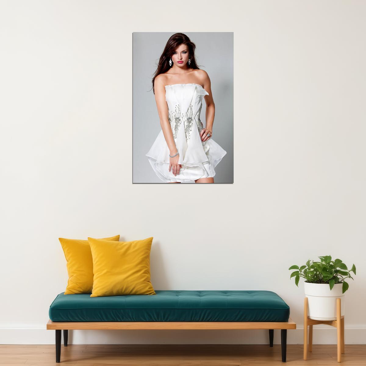 Brittany Brousseau Playmate Magazine Sexy Model Poster Wall Art Print Home Wall Decor