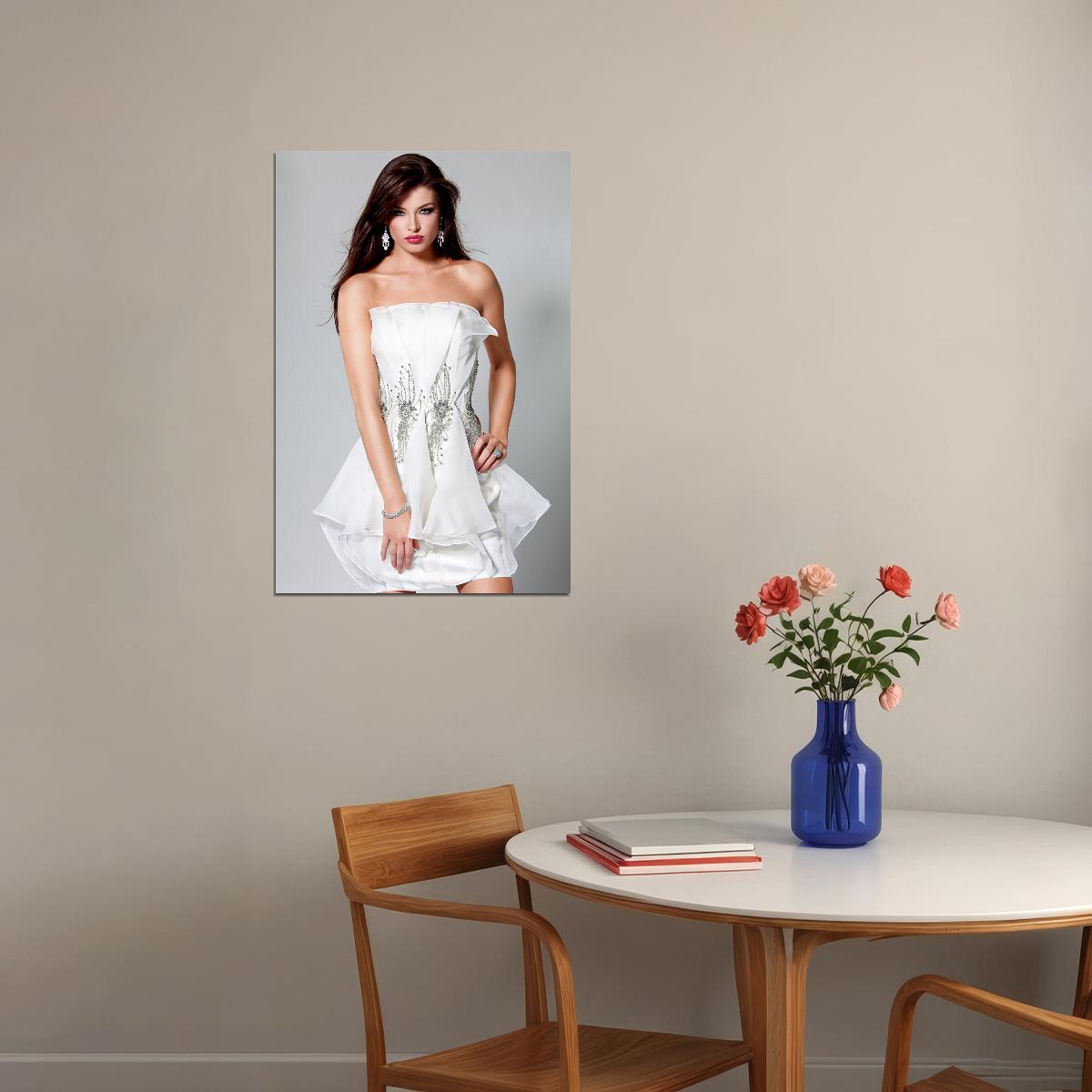 Brittany Brousseau Playmate Magazine Sexy Model Poster Wall Art Print Home Wall Decor