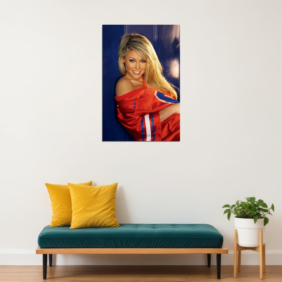 Kelly Carrington Sexy Fashion Model Playmate Poster Wall Art Print Home Wall Decor