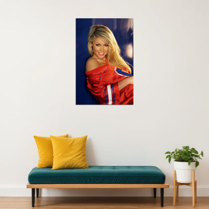 Kelly Carrington Sexy Fashion Model Playmate Poster Wall Art Print Home Wall Decor