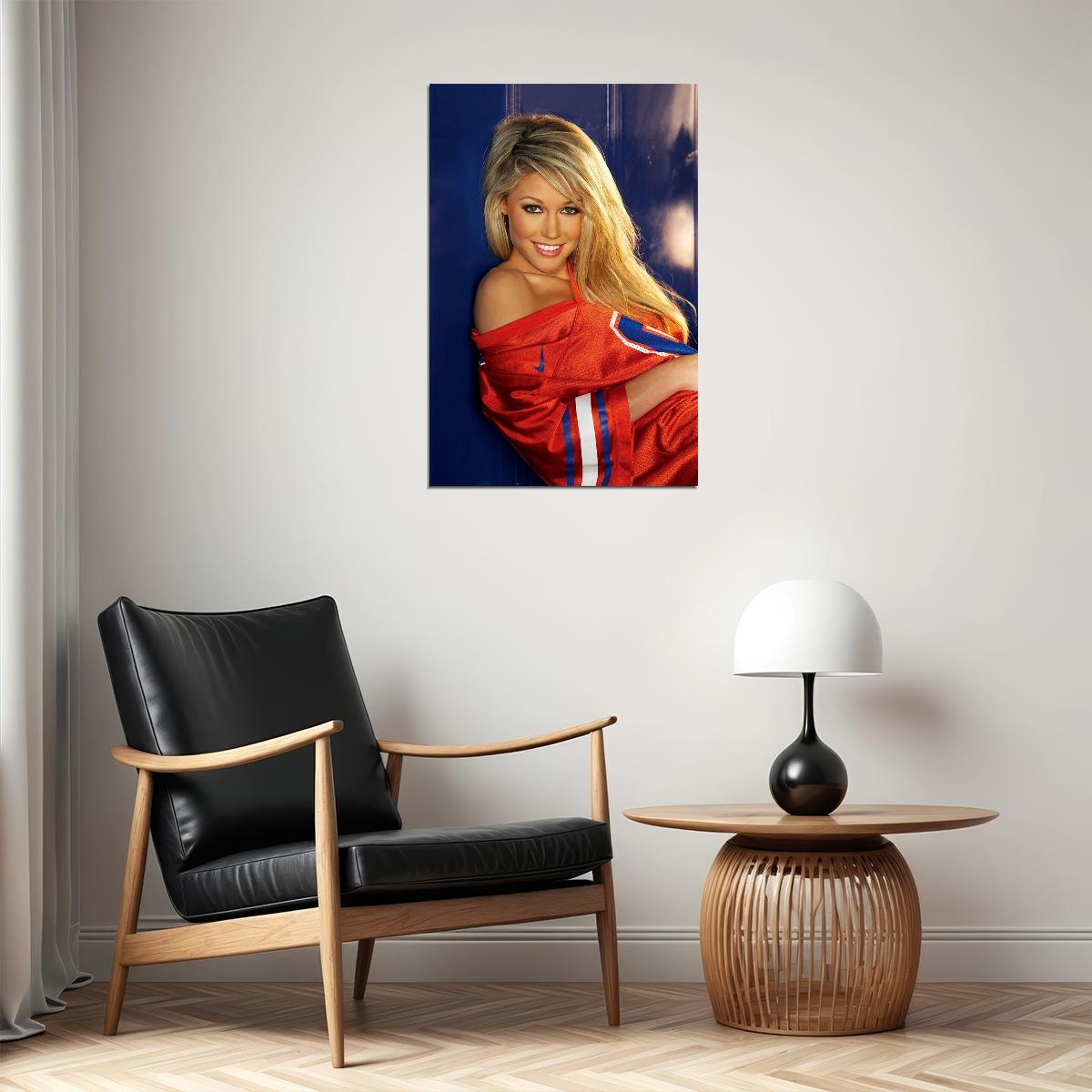 Kelly Carrington Sexy Fashion Model Playmate Poster Wall Art Print Home Wall Decor