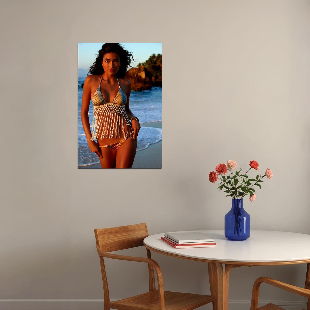 Sports Magazine Swimsuit Sexy Kelly Gale Model Poster Wall Art Print Home Wall Decor