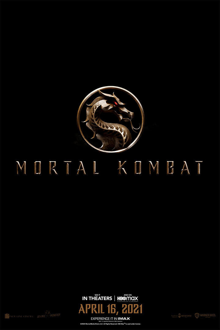 Mortal Kombat The Only Option Is To Win 2021 Battle Movie Poster Wall Art Print Home Wall Decor