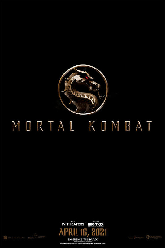 Mortal Kombat The Only Option Is To Win 2021 Battle Movie Poster Wall Art Print Home Wall Decor