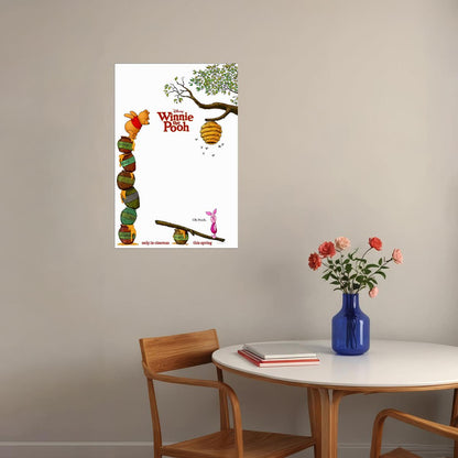 Winnie The Pooh A Very Merry Pooh Year Movie Poster Wall Art Print Home Wall Decor