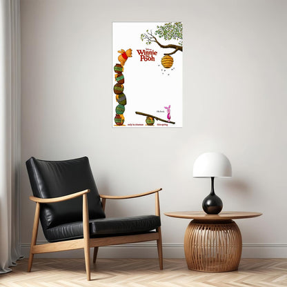 Winnie The Pooh A Very Merry Pooh Year Movie Poster Wall Art Print Home Wall Decor