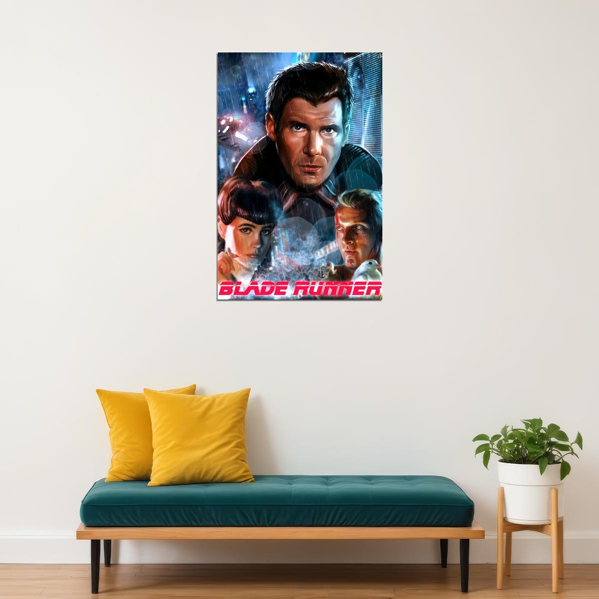 Blade Runner Science Fiction Movie 1982 Poster Wall Art Print Home Wall Decor